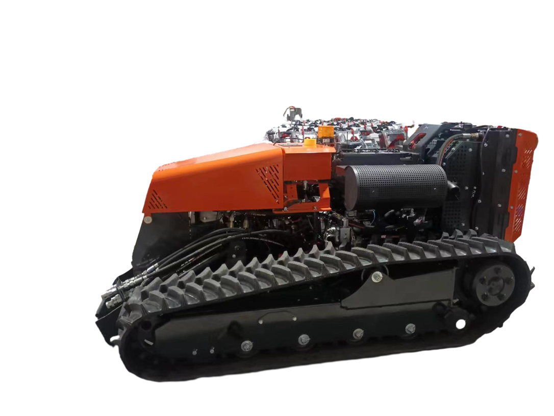 智能履帶式旋耕機